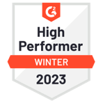 G2 high performer in winter 2022