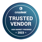 Crozdesk trusted vendor 2022