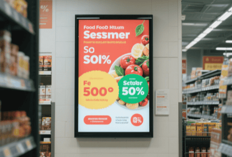 Promotions dynamiques dans le commerce de détail, avec la solution d'affichage d'AirDroid Business