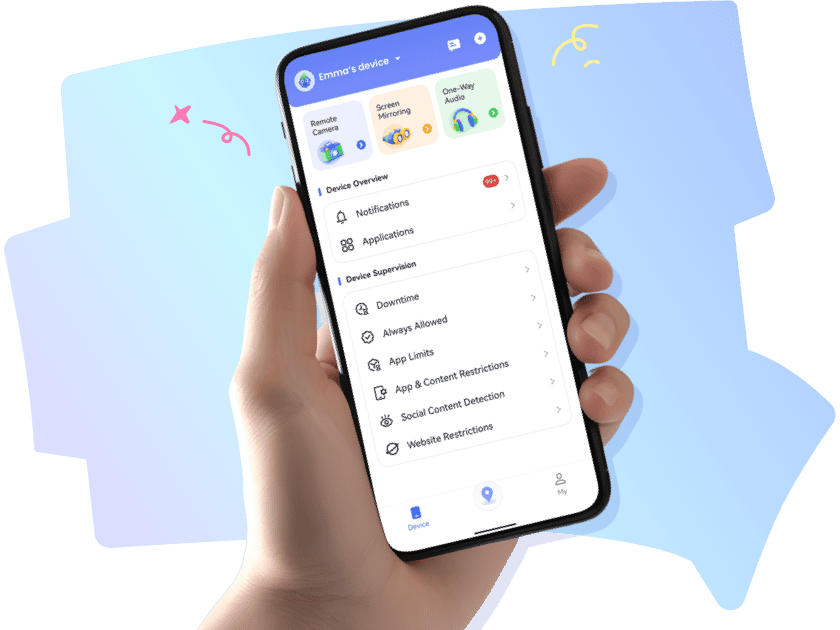 AirDroid Parental Control key features