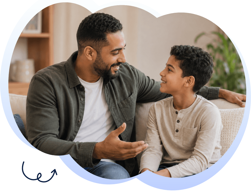 بناء الثقة الرقمية مع طفلك