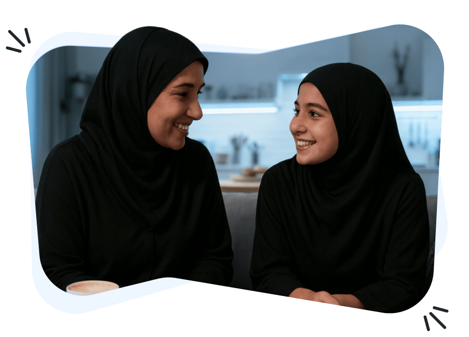 ما وراء التنبيهات: تمكين العائلات من خلال الحوار الرقمي