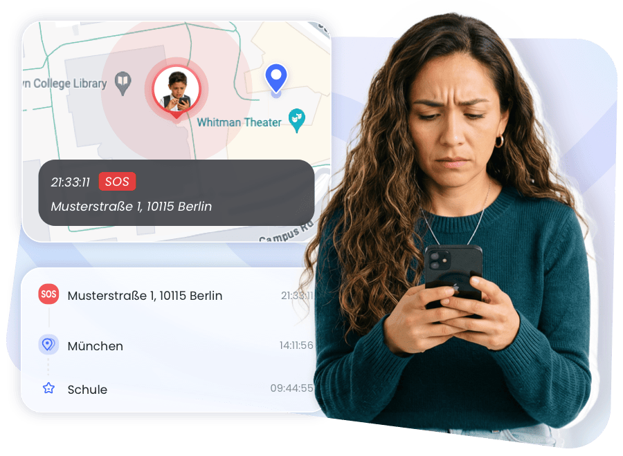Echtzeit-Standort erhalten