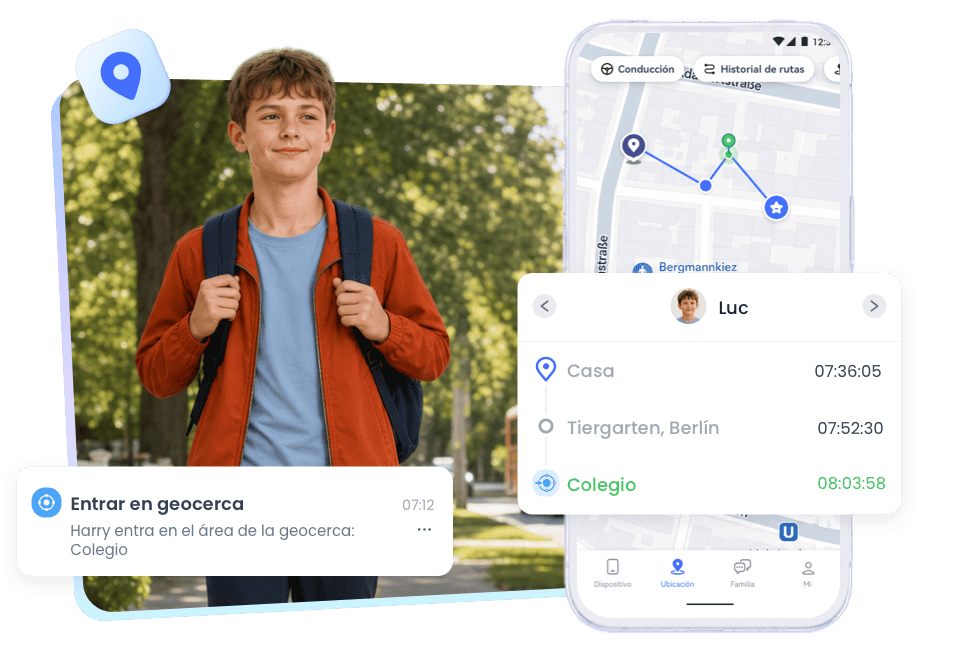 ¿Ha llegado bien al colegio?