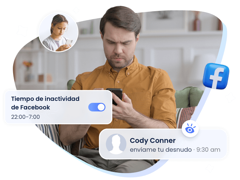 Establecer controles parentales en Facebook para los niños