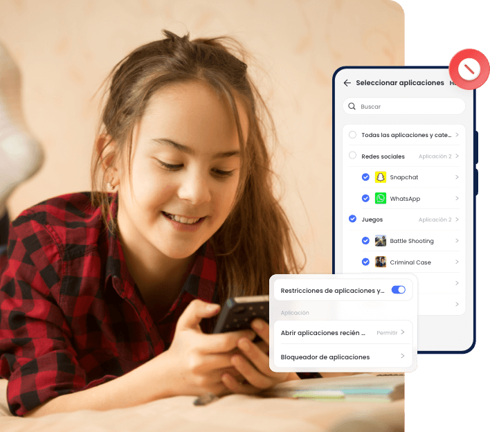 Bloqueador y administración de aplicaciones
