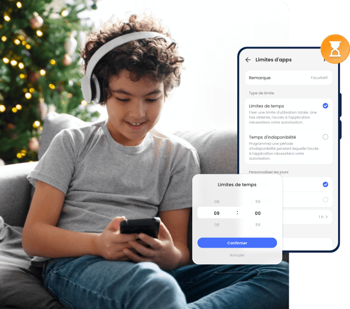 Définissez des limites quotidiennes