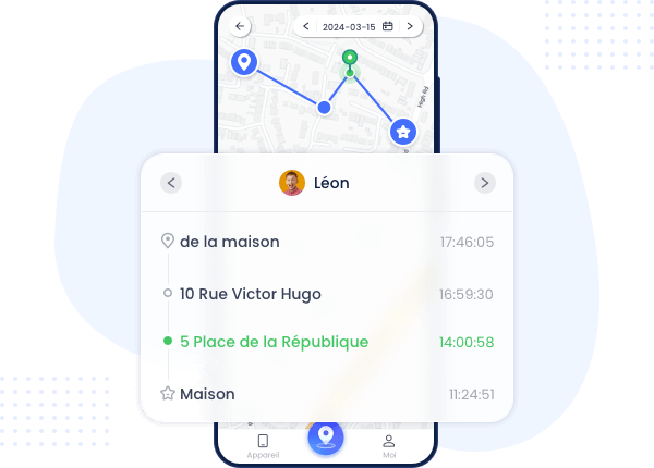 Contrôler chaque allées et venues sur les trajets