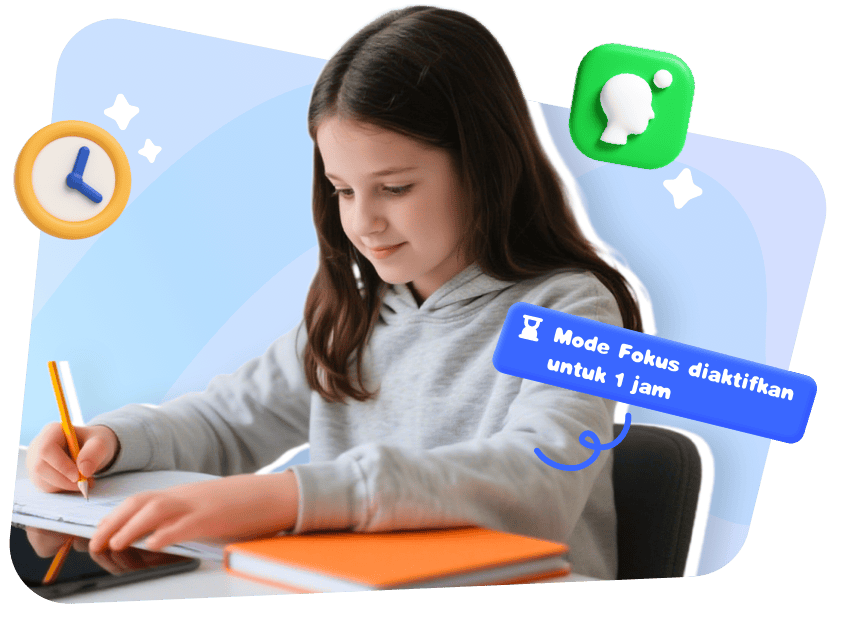 Aktifkan Mode Fokus dan tetap bebas gangguan