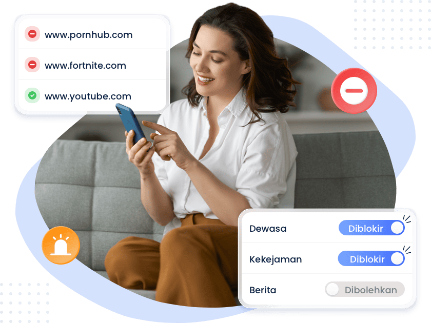 Pengalaman Pencarian Penjelajahan Web AirDroid Parental Control untuk Anak-Anak