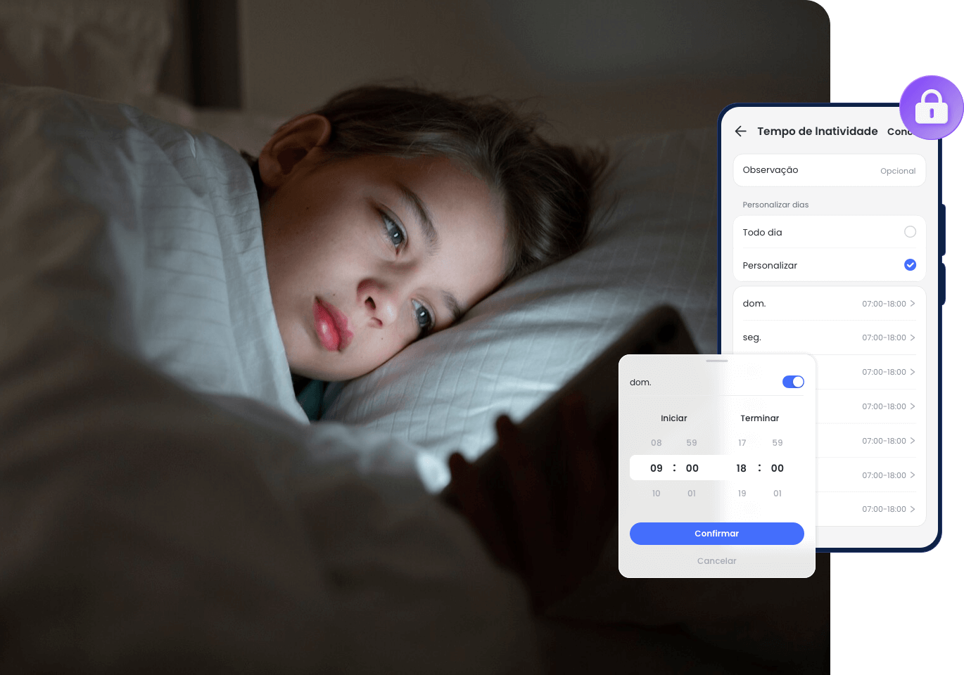 Programação de horários