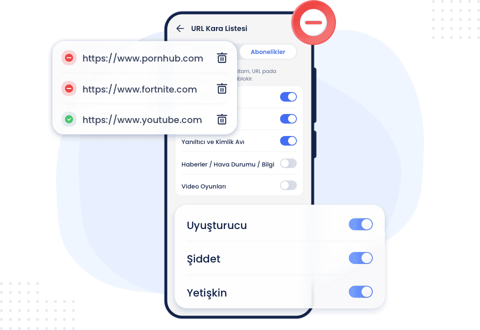 AirDroid Parental Control Zararlı Web Sitelerini Engelleyebilir