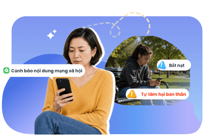 Luôn nắm bắt thông tin mà không xâm phạm quyền riêng tư của con