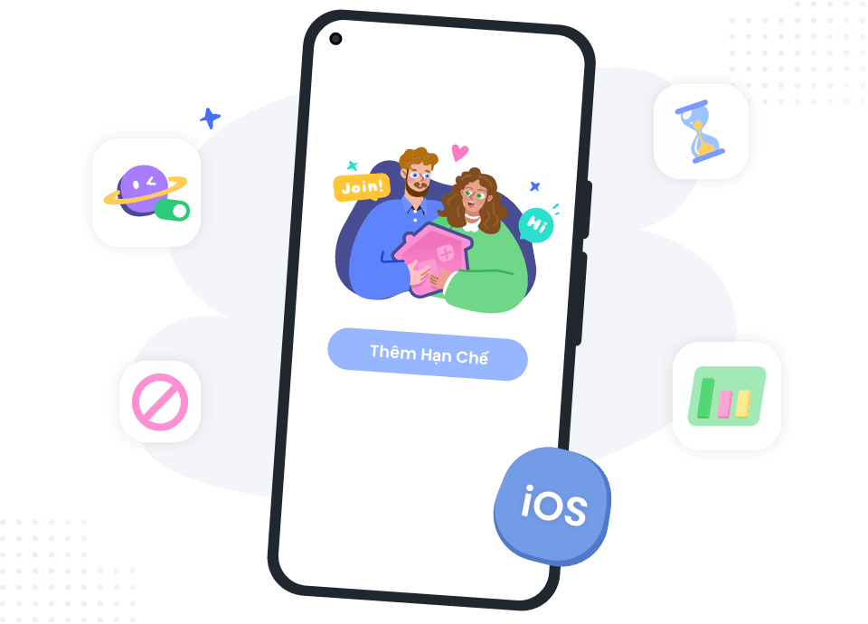 Kiểm soát của cha mẹ trên iOS của trẻ