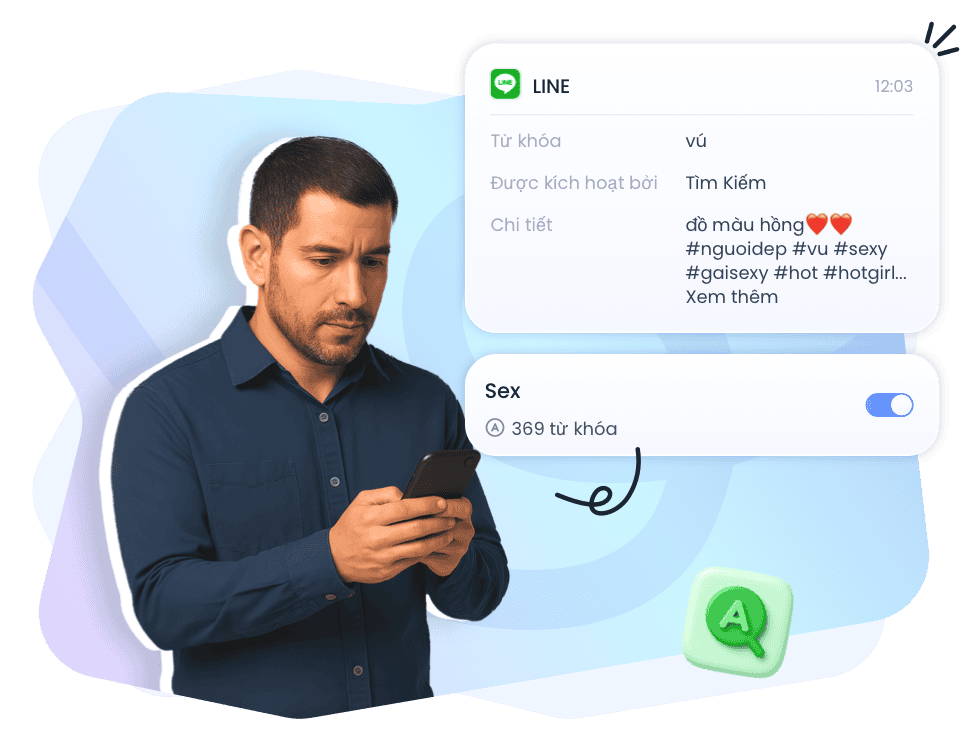 Giám sát nội dung nhạy cảm trên LINE