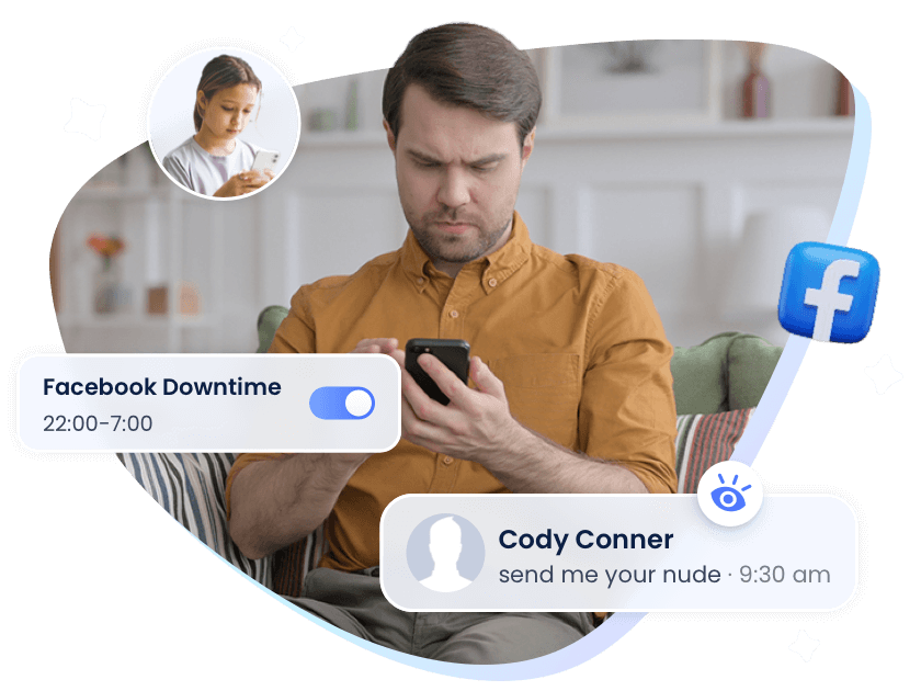 настройте родительский контроль в Facebook для детей