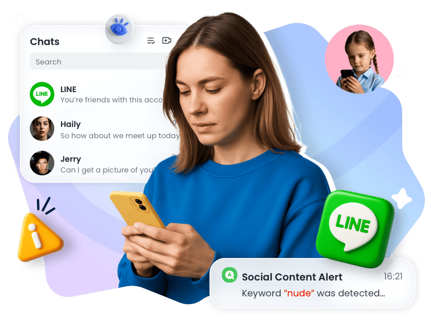 LINE Parental Controls