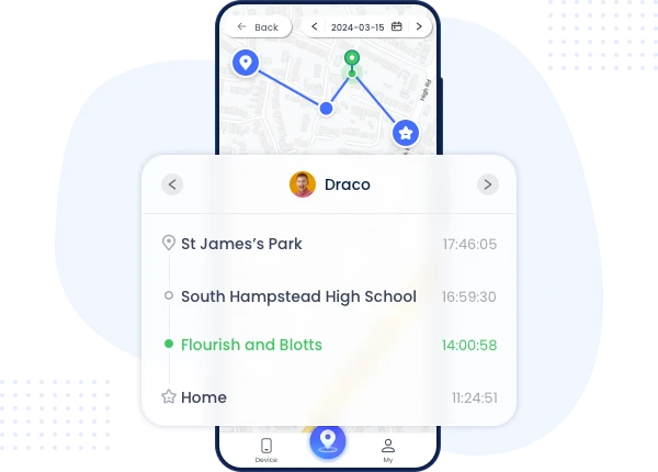 route history feature
