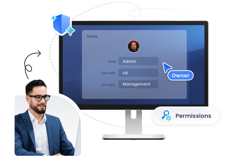 devices and users permission management